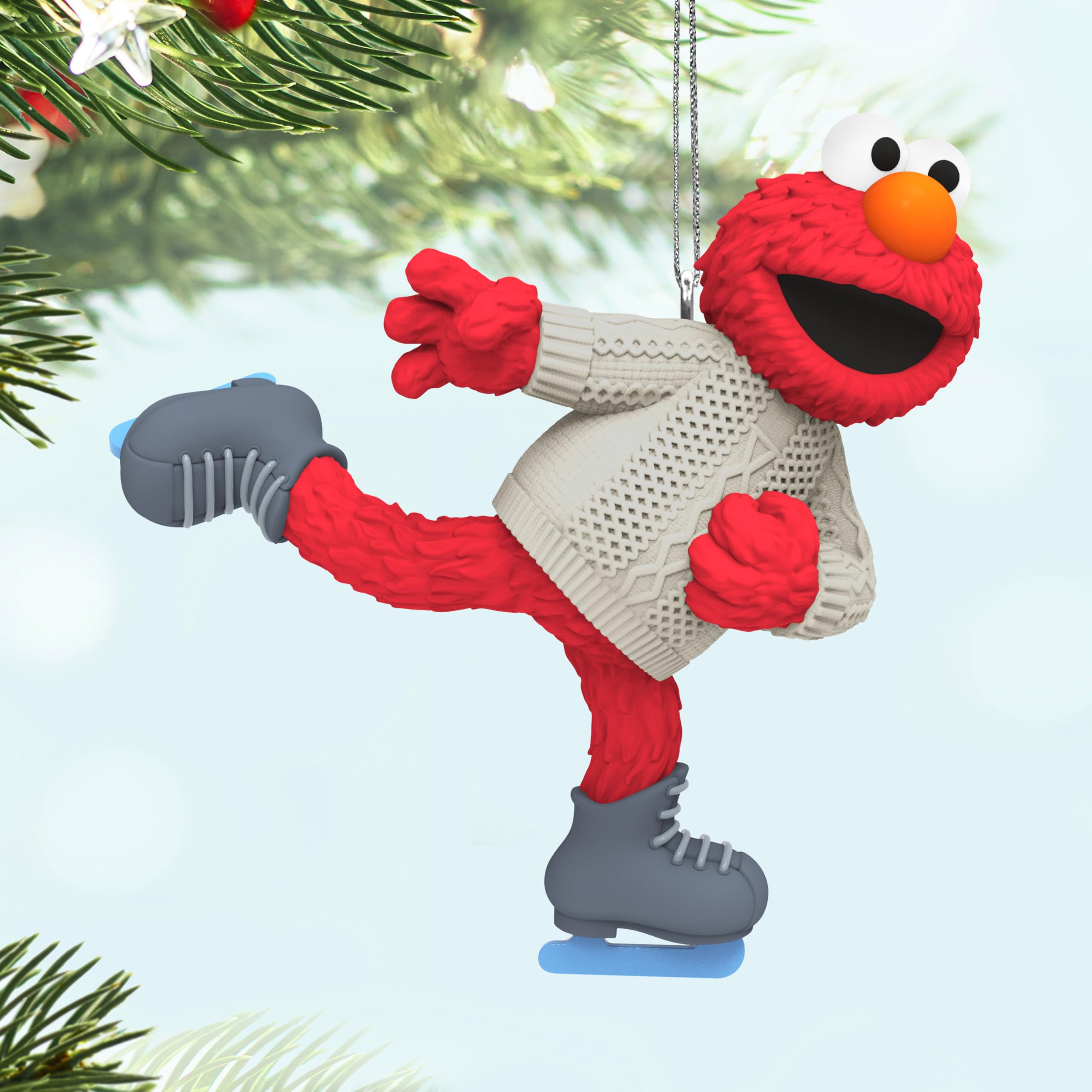 Hallmark Keepsake Christmas Ornament 2025, Sesame Street Skating